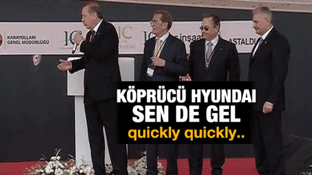 Başbakan Erdoğan 3. köprü temel atma töreninde konuştu