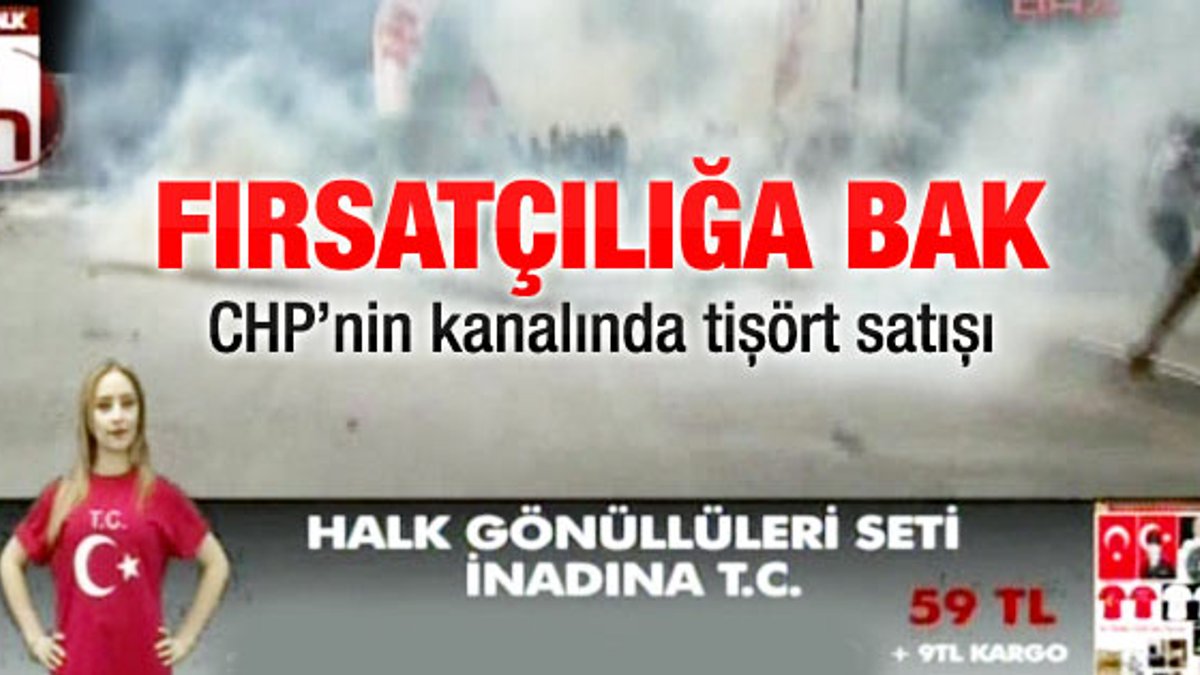 Halk TV'de Atatürk'lü ürün yerleştirme reklamı
