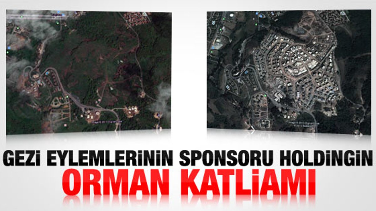 Eczacıbaşı'nın Zekeriyaköy'deki orman katliamı