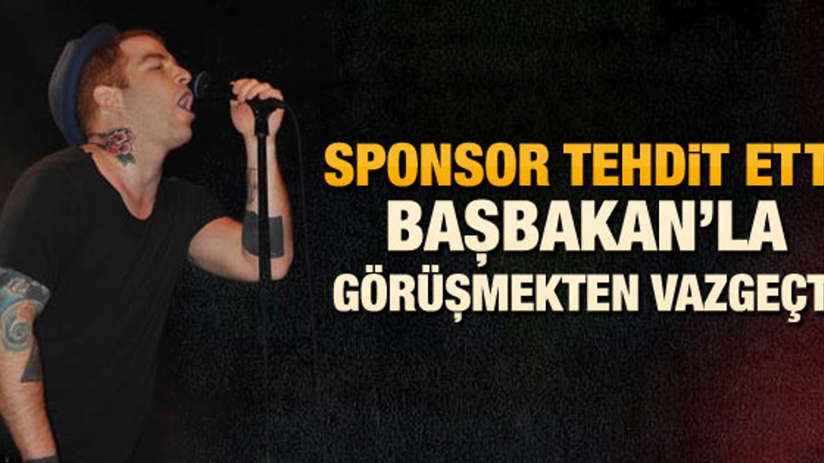 Athena'nın solistine sponsorundan Gezi tehdidi