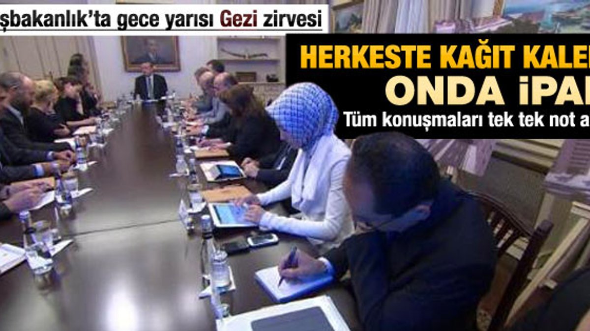 Sümeyye Erdoğan da Gezi toplantılarına katıldı