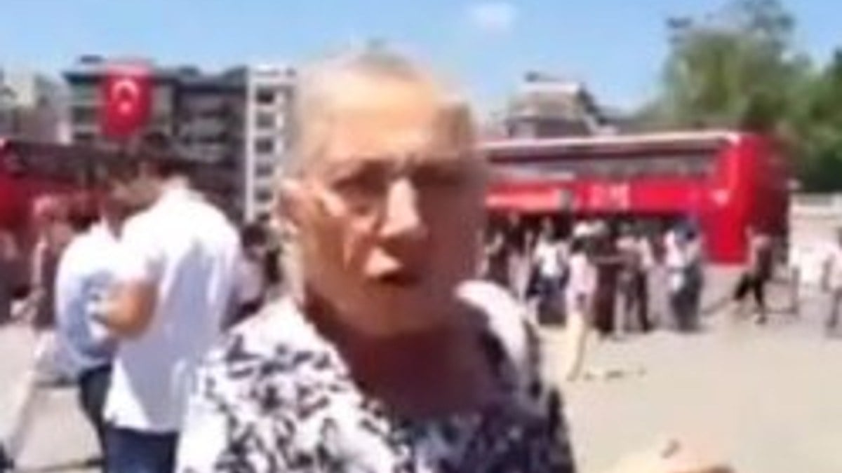 Gezi olaylarına tepki gösteren CHP'li teyze - İzle