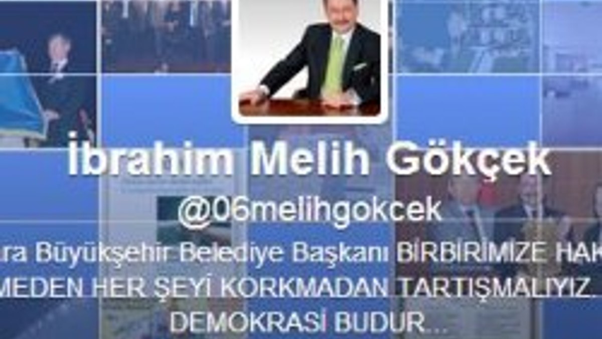 Gökçek: Twitter kullanmak vatandaşlık görevidir