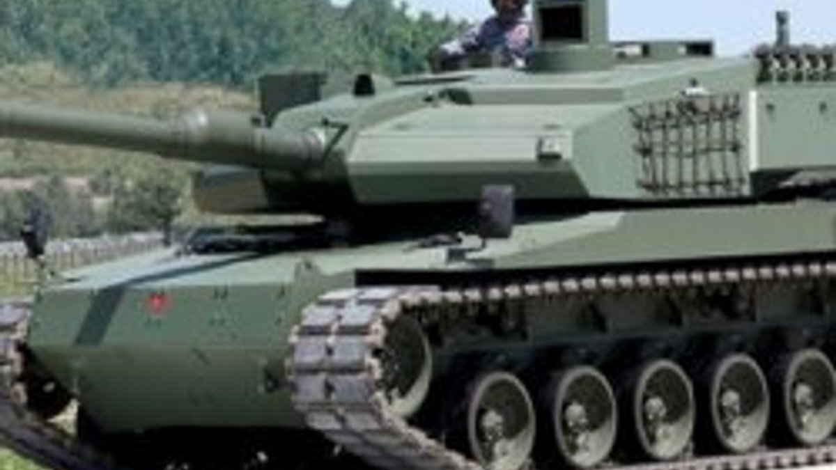 Roketsan'ın zırhı milli tank Altay'a giydirildi - izle