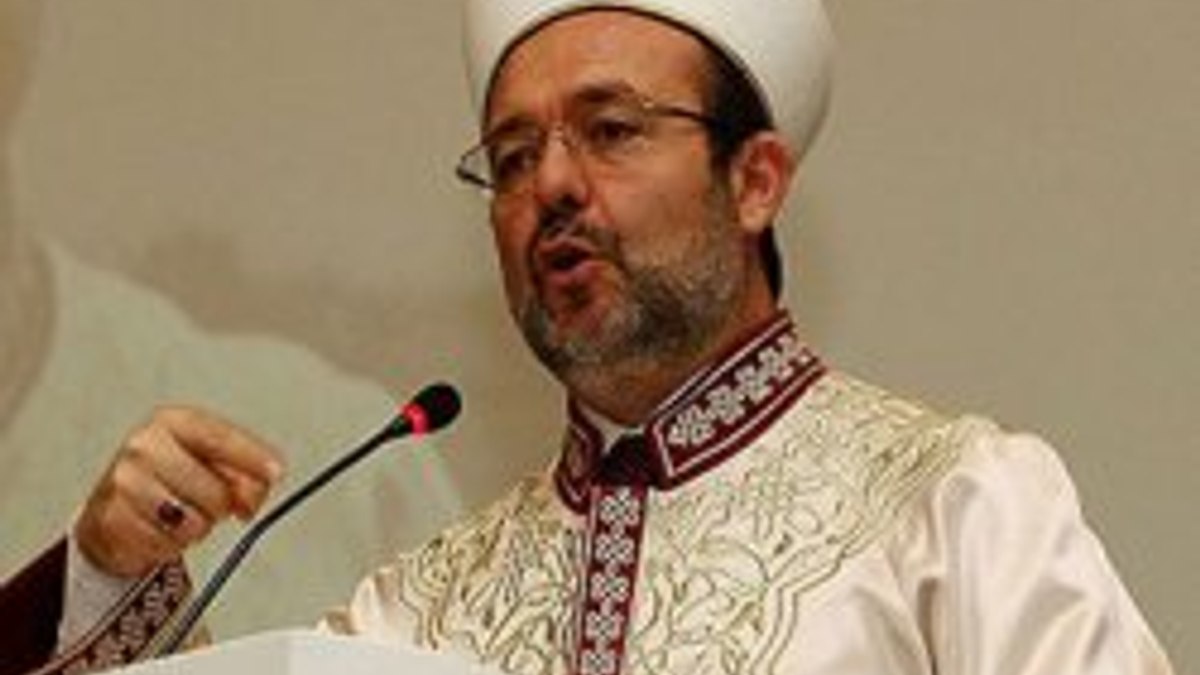 Mehmet Görmez'den Bezm-i Alem Camisi açıklaması