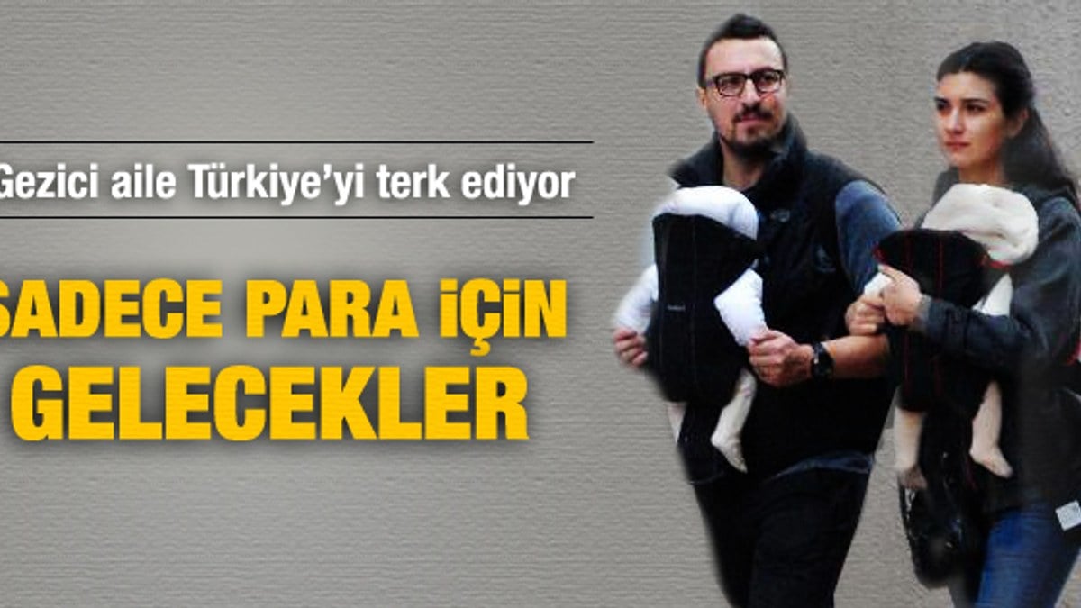Tuba Büyüküstün Onur Saylak Türkiye'den ayrılıyor