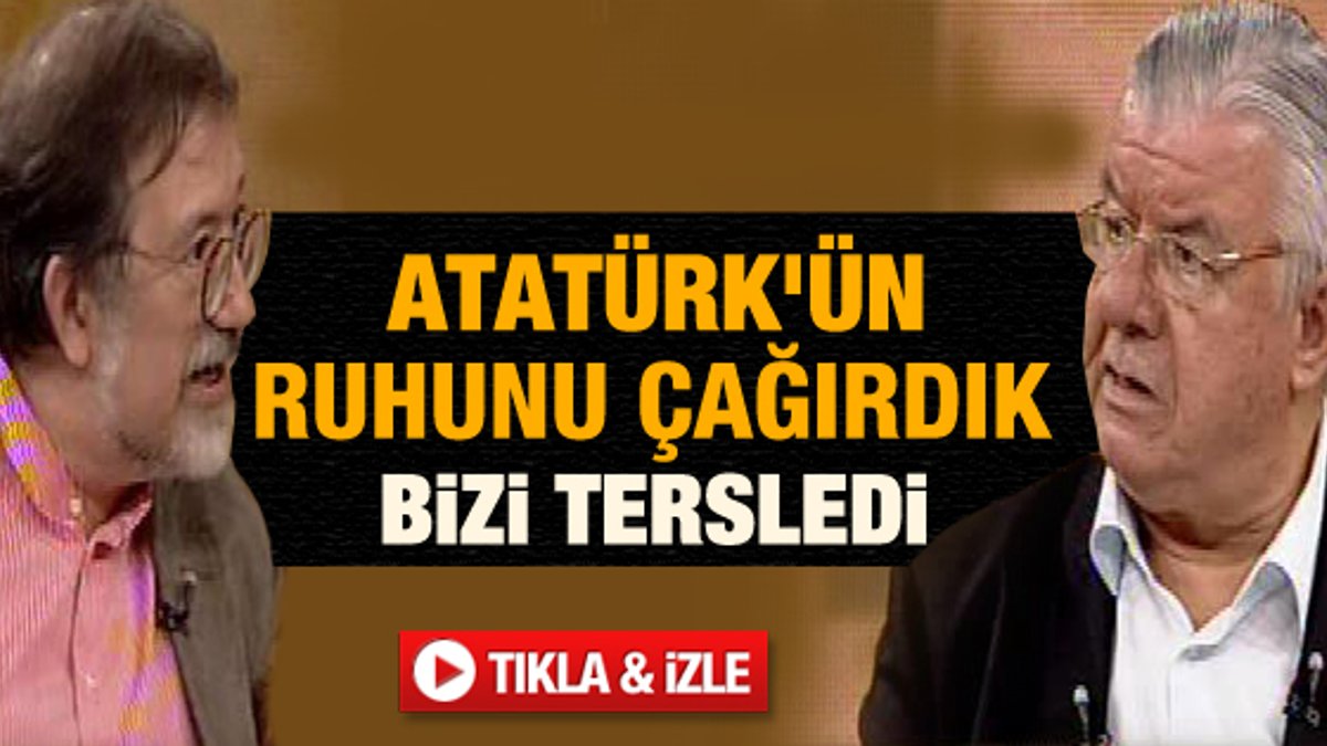 Besteci Sayan: Atatürk'ün ruhunu çağırdık bize kızdı - izle