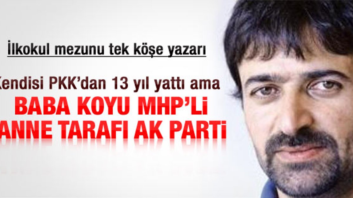 Kurtuluş Tayiz: Babam MHP'liydi ben PKK'dan hapis yattım