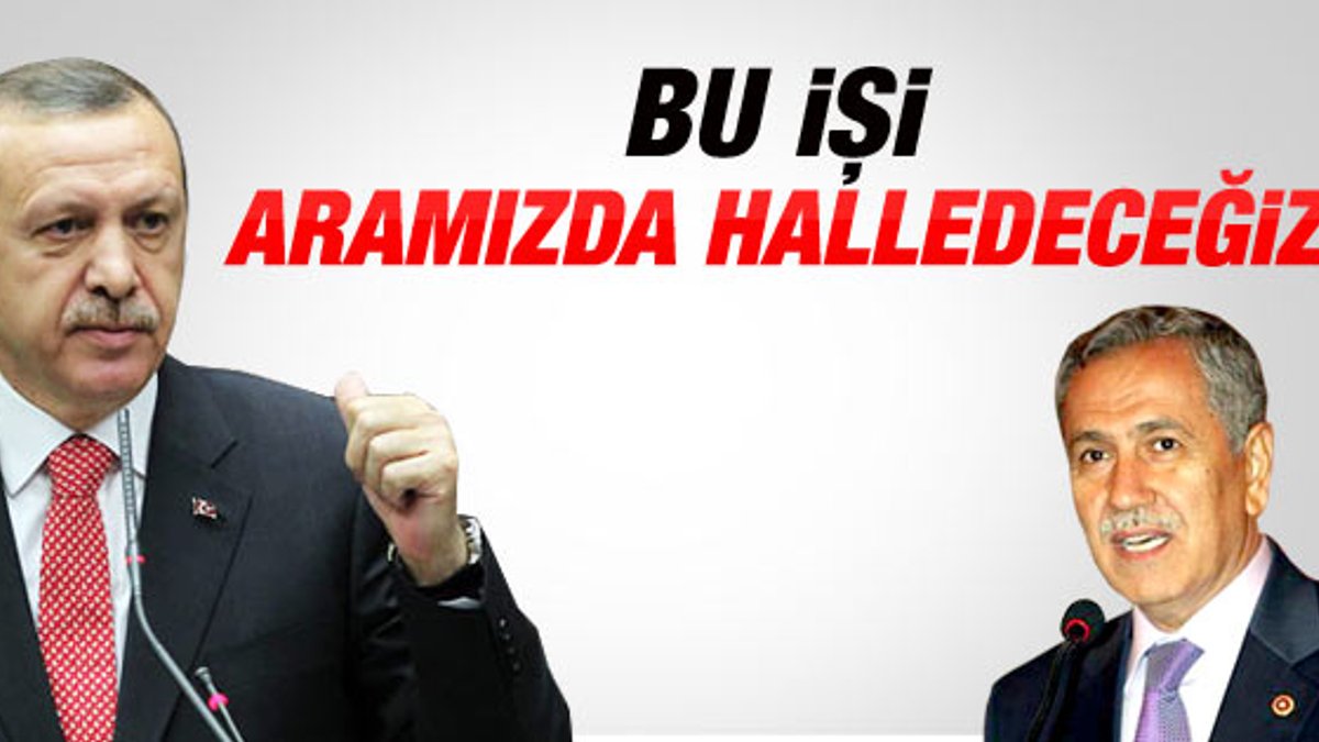 Başbakan Erdoğan'dan Bülent Arınç açıklaması