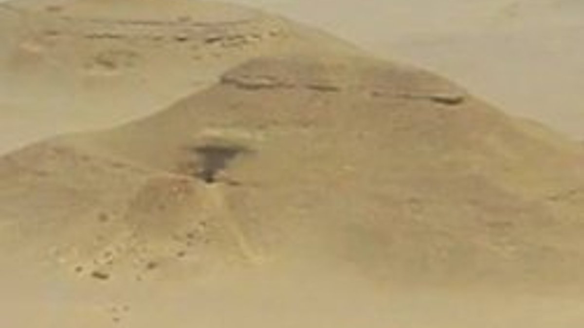 Kayıp piramitler ilk kez görüntülendi