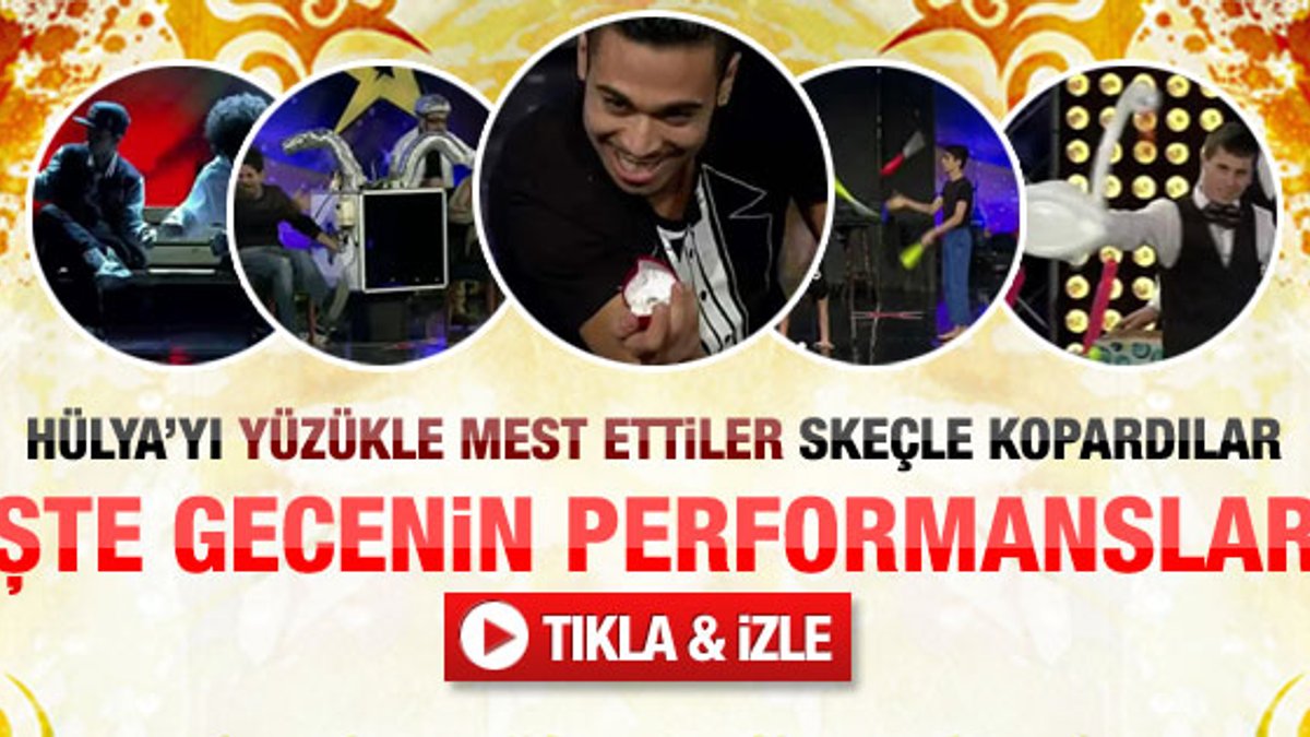Yetenek Sizsiniz Türkiye'de 27 Ocak performansları-Video