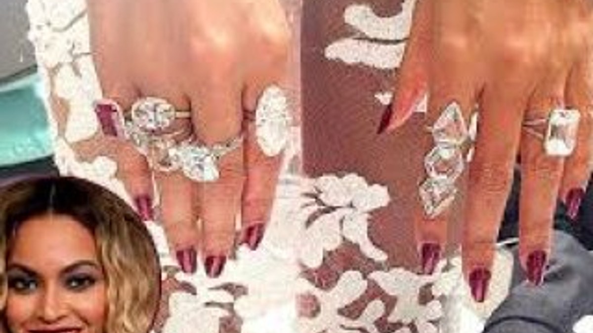 Beyonce'nin yüzüğünün fiyatı dudak uçuklattı