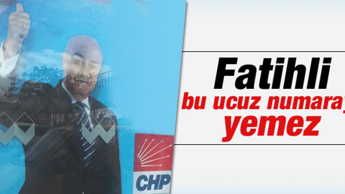 Fatih'ten CHP adayı olan Erbakan'dan Milli Görüşlü pozu