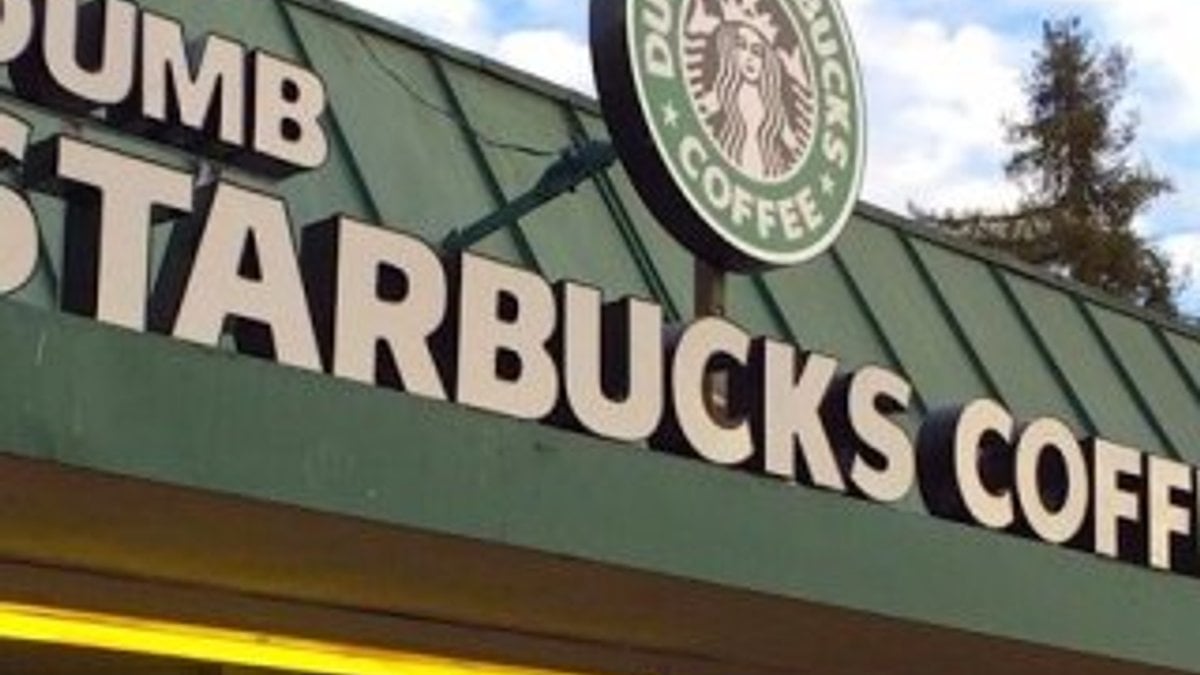 Dünyaca ünlü kahve zinciri Starbucks taklit edildi
