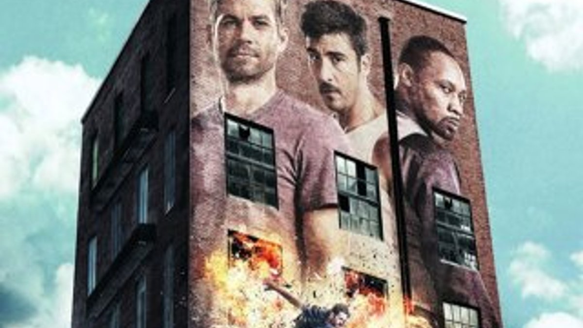 Brick Mansion filminden Paul Walker'lı poster