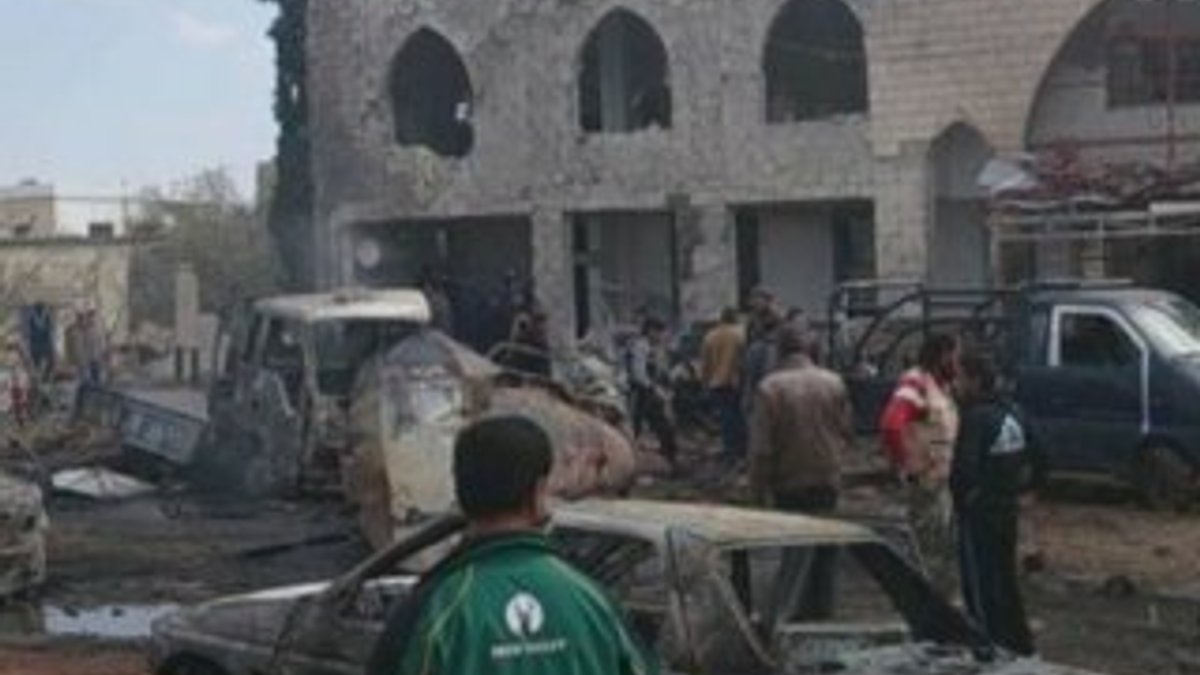 Suriye'de cuma namazı çıkışı katliam