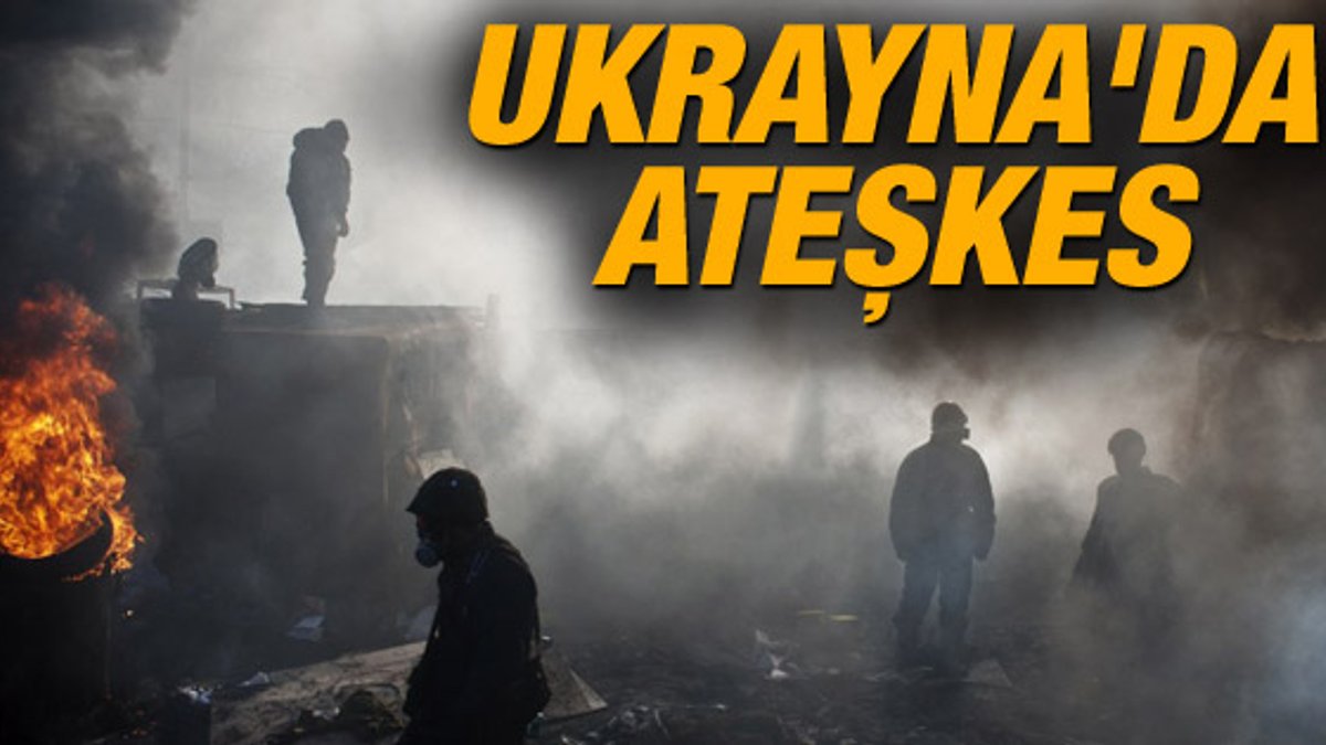 Ukrayna: Ateşkes anlaşmasına vardık