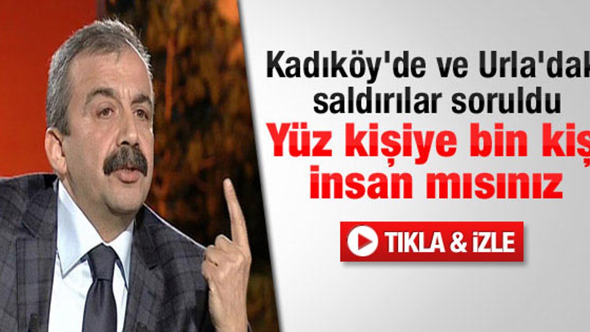 Önder HDP'ye yapılan saldırılar hakkında konuştu