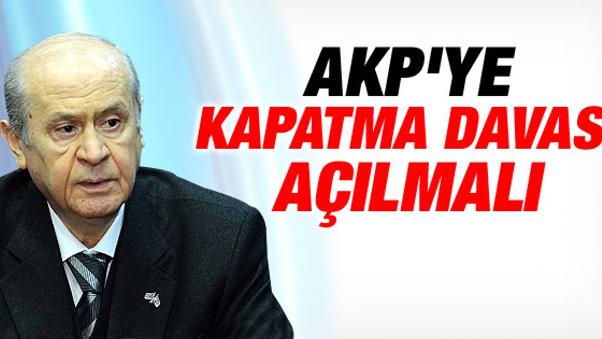 Devlet Bahçeli: Karşımızda çok ciddi mesele var