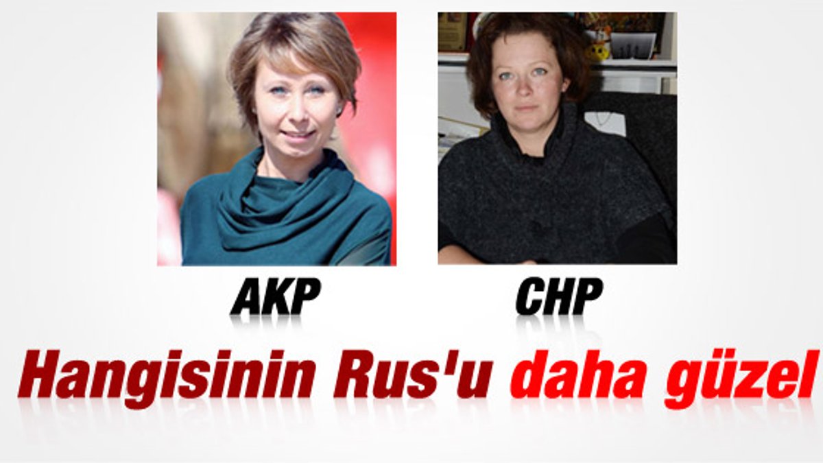 Antalya'da Rus gelin Daria CHP'den aday oldu