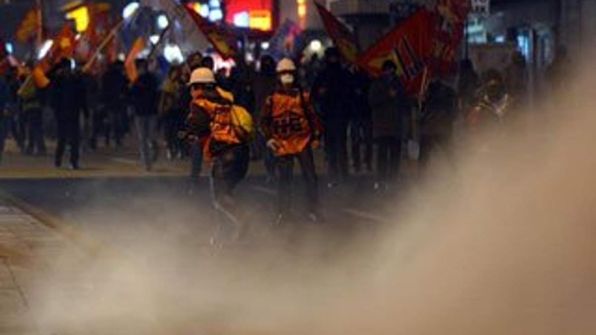 Ankara'da tahliye protestoları