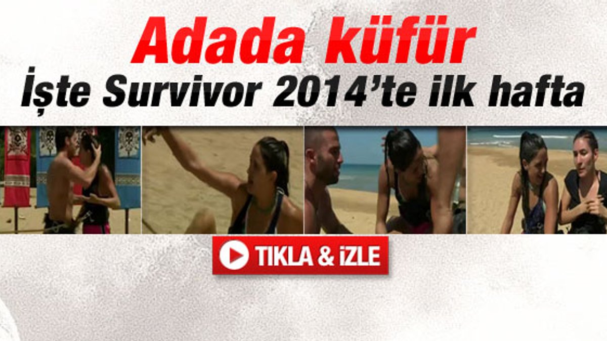 2014 Survivor'da ilk hafta - Video