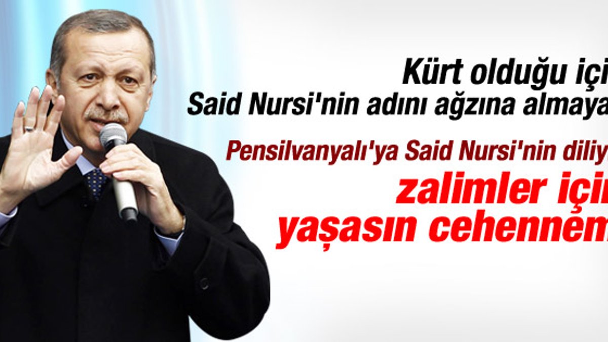 Başbakan Erdoğan'ın Şanlıurfa konuşması