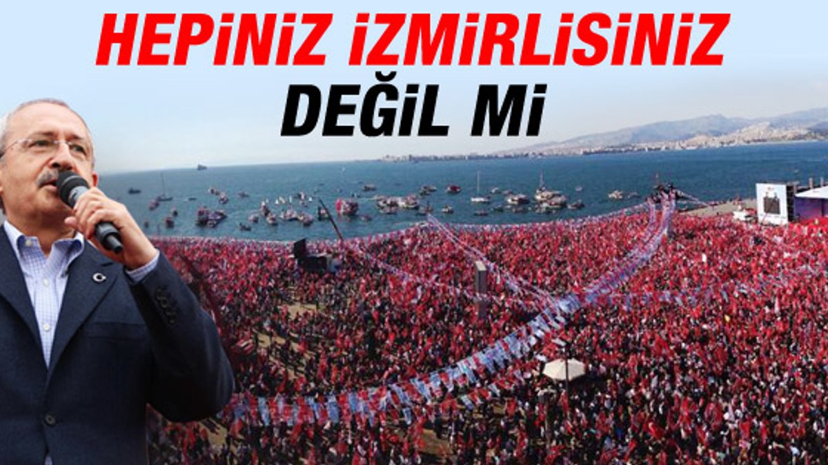 Kemal Kılıçdaroğlu'nun İzmir mitingi konuşması İZLE