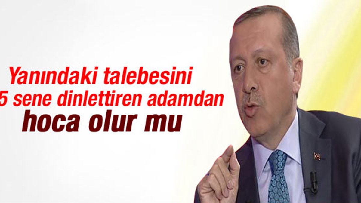 Başbakan Erdoğan NTV canlı yayınındaydı