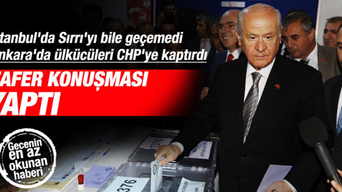 MHP İstanbul'da kayıp