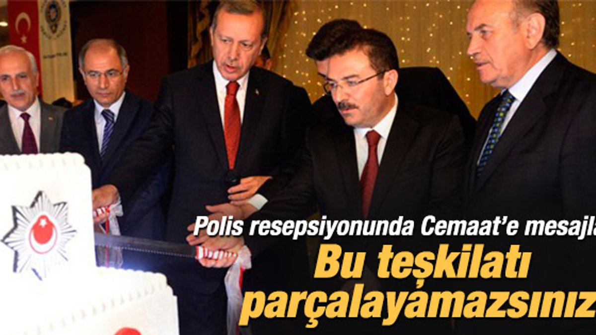 Başbakan Erdoğan Polis Resepsiyonu'nda konuştu