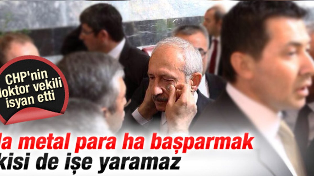Kılıçdaroğlu'nun yüzüne para basılması tartışma çıkardı