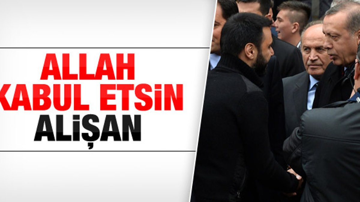 Başbakan Erdoğan cami çıkışında Alişan'la sohbet etti