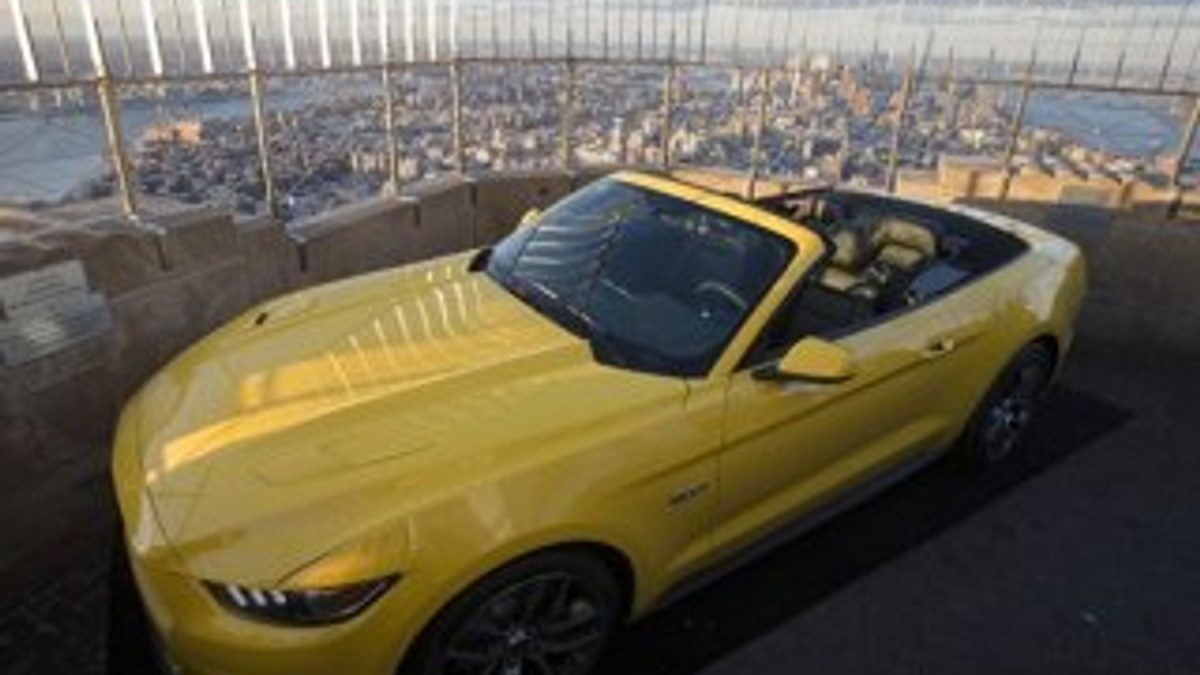 Yeni Mustang Empire State'te görücüye çıktı