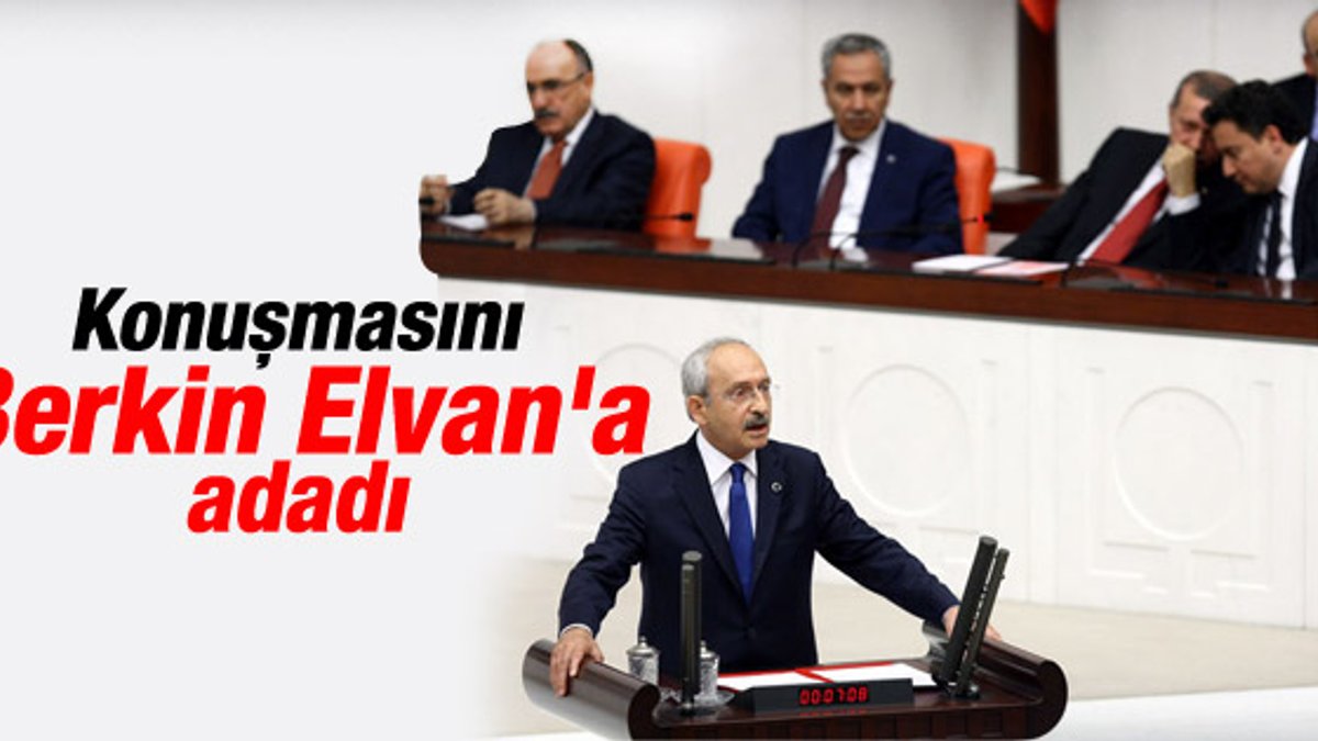 CHP Lideri Kılıçdaroğlu 23 Nisan'ı Berkin Elvan'a adadı