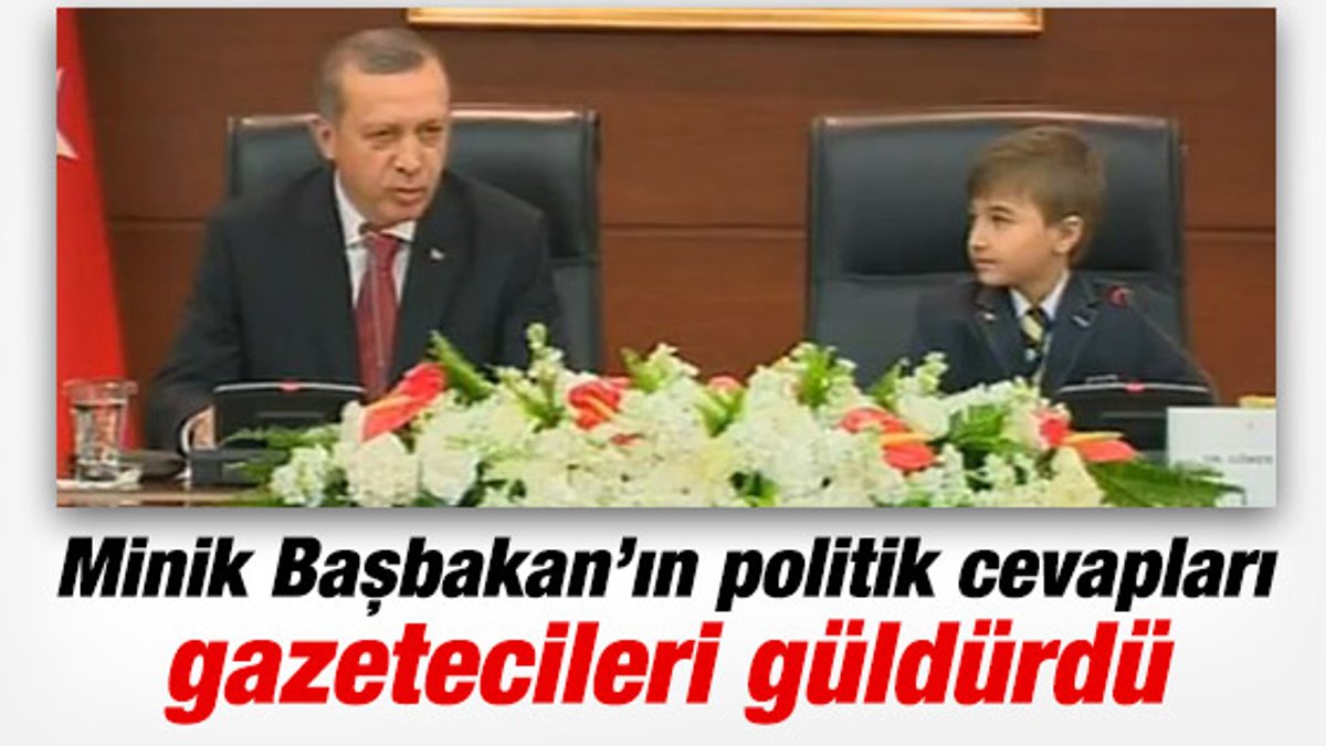 Erdoğan Başbakanlık'taki 23 Nisan programında konuştu İZLE