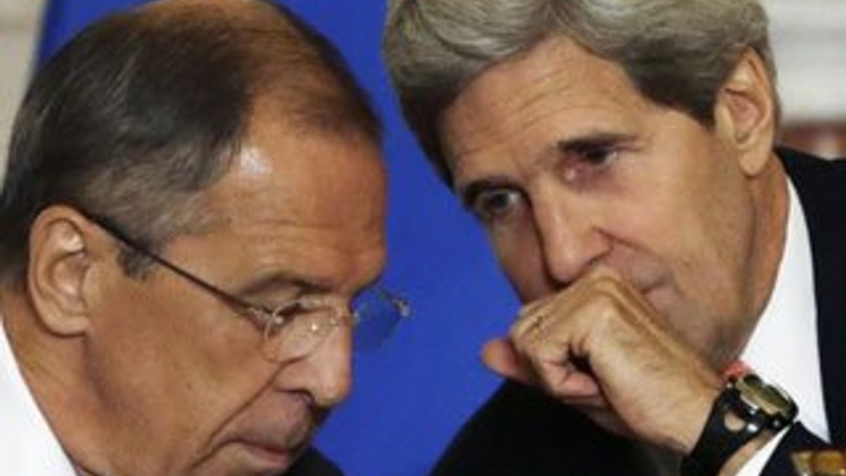 Kerry ile Lavrov Ukrayna ve Suriye'yi görüştü