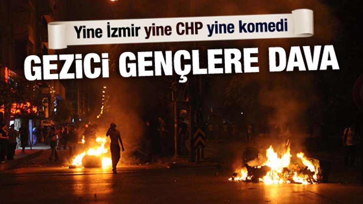 İzmir Belediyesi Gezi eylemcilerinden yine şikayetçi oldu