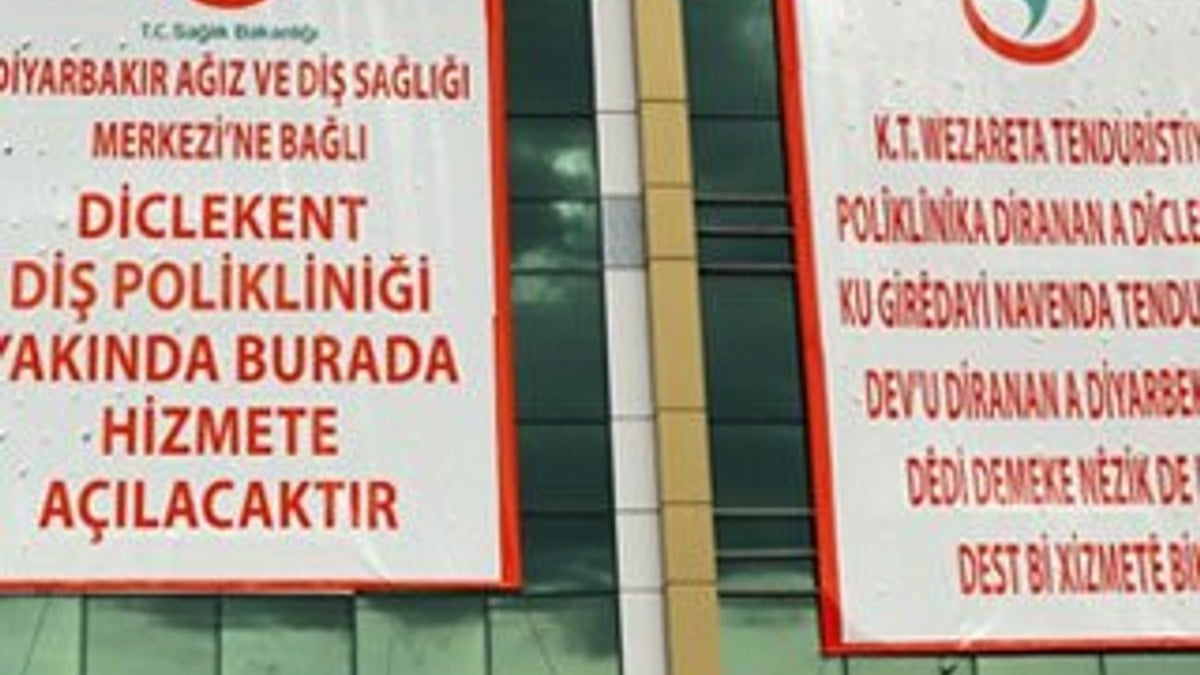 Diyarbakır'da 5 dilde tabelalar hazır