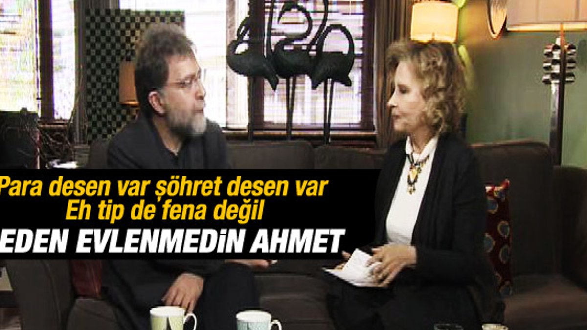 Ahmet Hakan'a neden evlenmedin sorusu İZLE