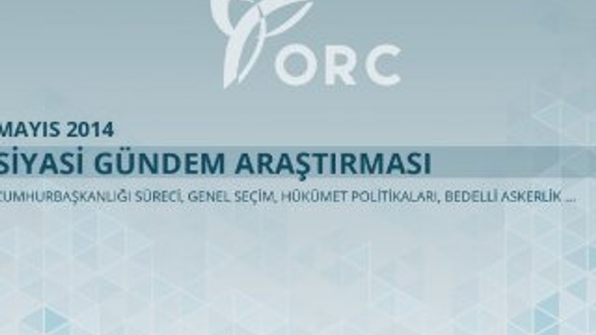 ORC'nin cumhurbaşkanlığı seçimi anketi