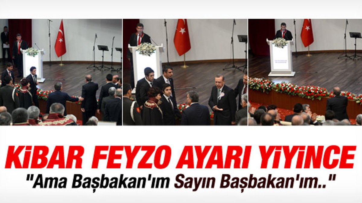 İşte Başbakan'la Metin Feyzioğlu'nun diyalogu İZLE