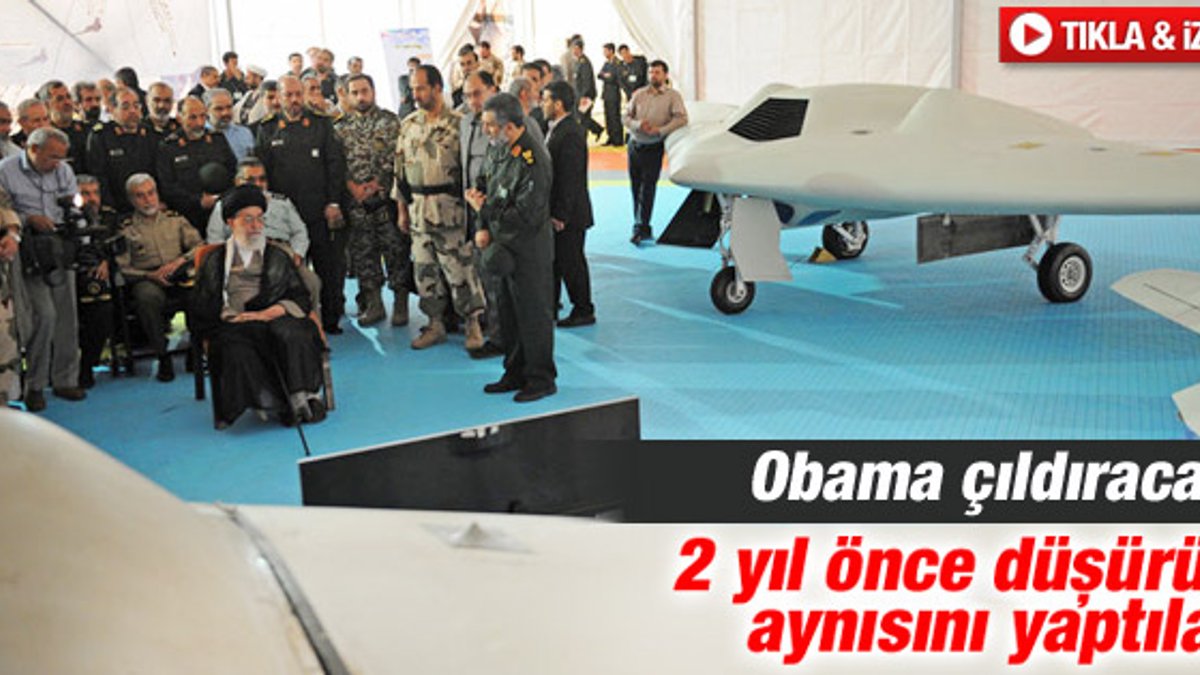İran Amerikan insansız hava aracının kopyasını üretti İZLE