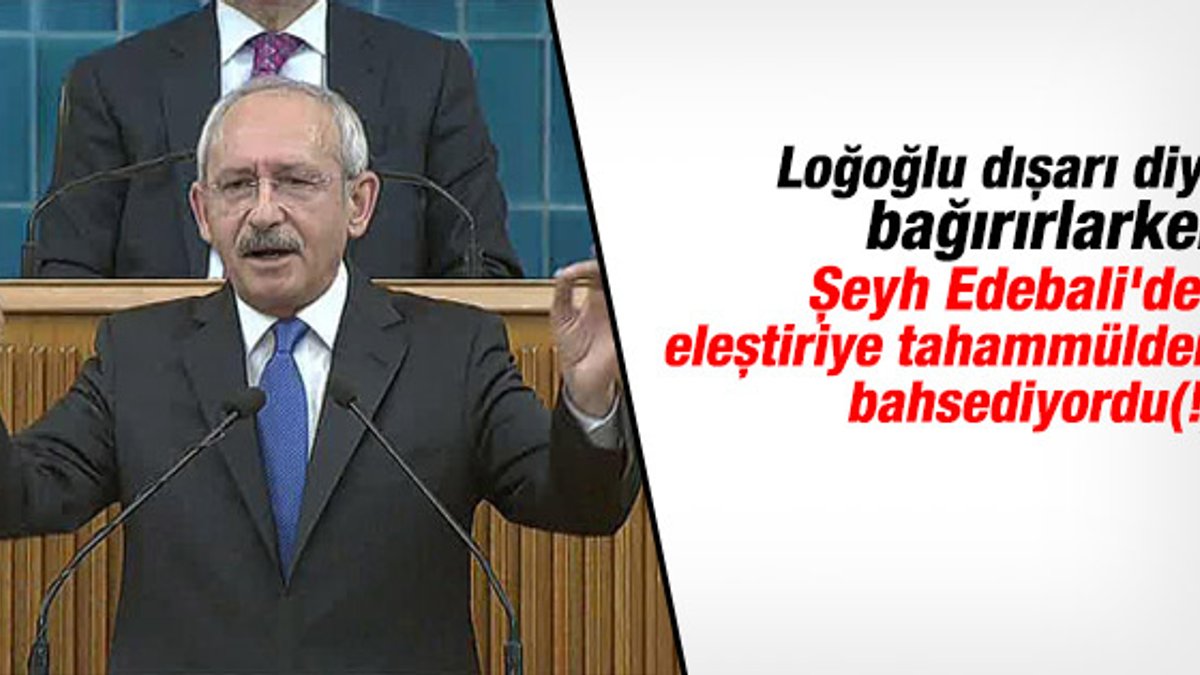 Feyzioğlu'nu eleştiren Loğoğlu'na CHP'lilerden tepki İZLE