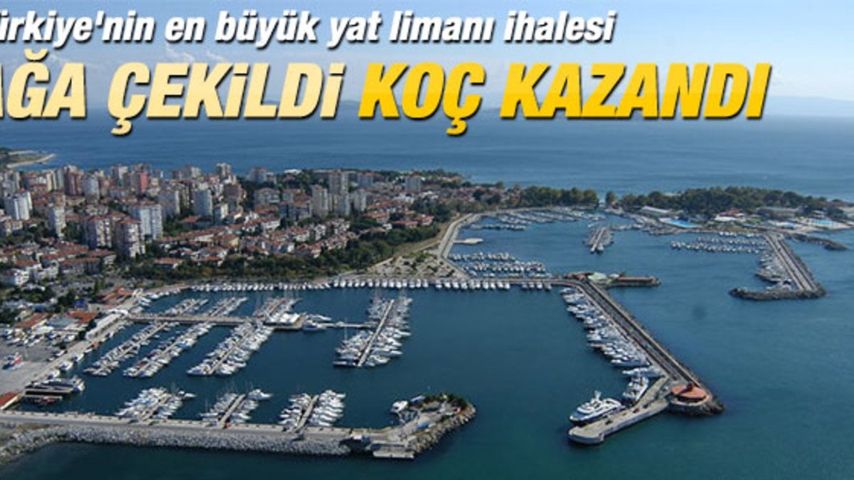Türkiye'nin en büyük yat limanı Koç'un