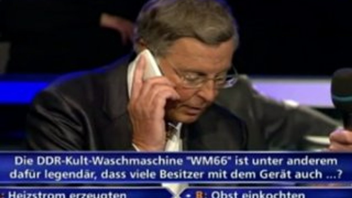 Telefon jokeriyle başbakanı arayan yarışmacı ulaşamadı