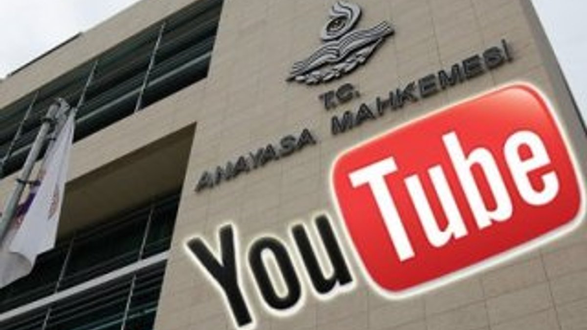 AYM'den YouTube açıklaması