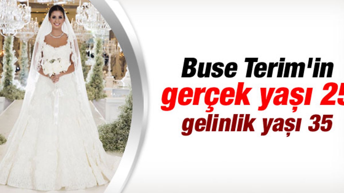 Buse Terim 3 gelinlik giydi