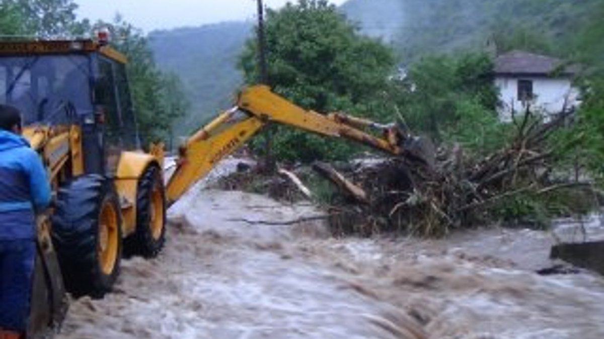 Bolu'da 5 köy sular altında kaldı