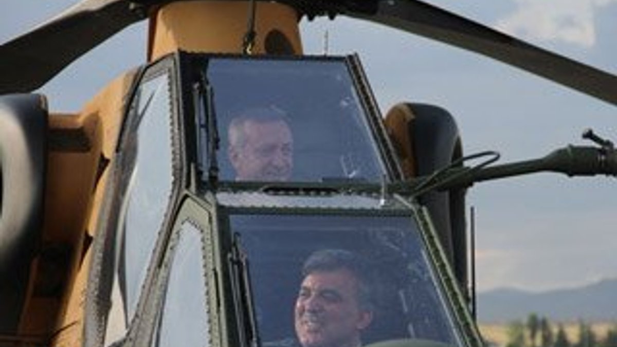 Cumhurbaşkanı Gül saldırı helikopteri ATAK'ı övdü